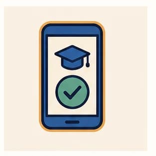 Completed online learning result.